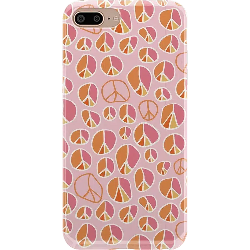 Peace Out | Groovy Peace Sign Case iPhone Case get.casely Classic iPhone 6/7/8 Plus 