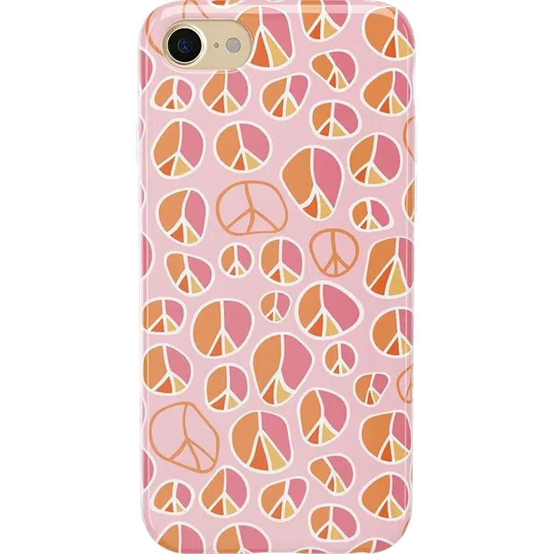 Peace Out | Groovy Peace Sign Case iPhone Case get.casely Classic iPhone SE (2020 & 2022) 