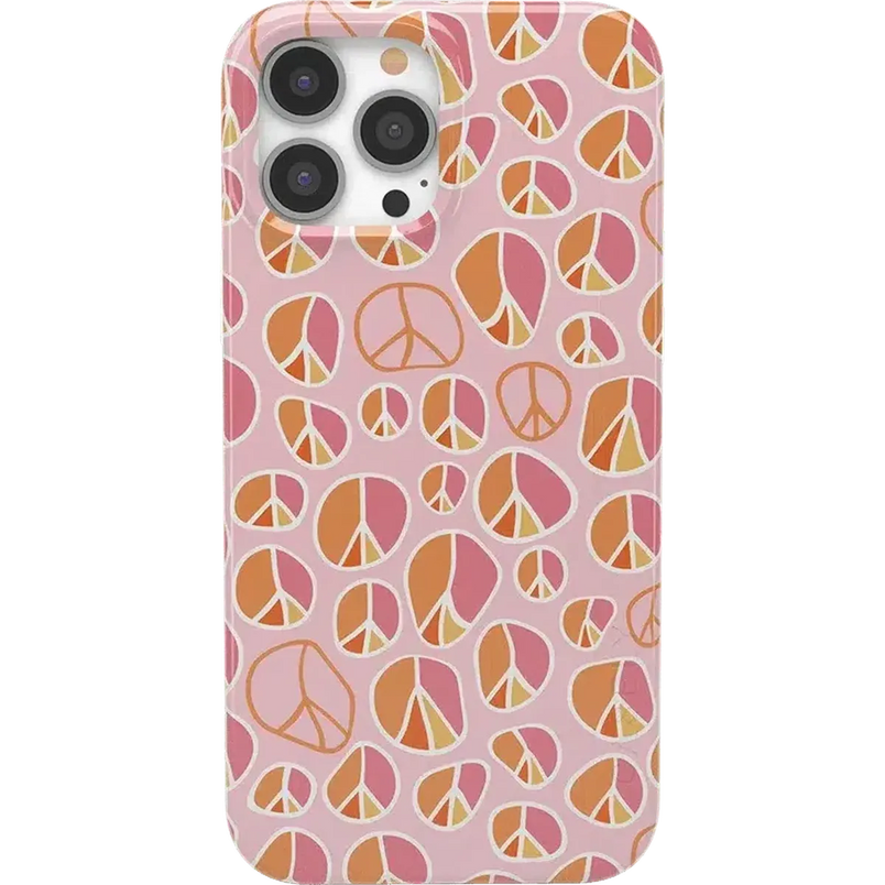 Peace Out | Groovy Peace Sign Case iPhone Case get.casely Classic + MagSafe® iPhone 13 Pro Max 