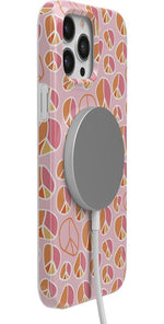 Peace Out | Groovy Peace Sign Case iPhone Case get.casely 