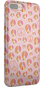 Peace Out | Groovy Peace Sign Case iPhone Case get.casely 