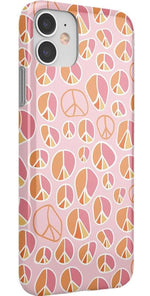 Peace Out | Groovy Peace Sign Case iPhone Case get.casely 