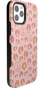 Peace Out | Groovy Peace Sign Case iPhone Case get.casely 