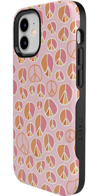 Peace Out | Groovy Peace Sign Case iPhone Case get.casely 