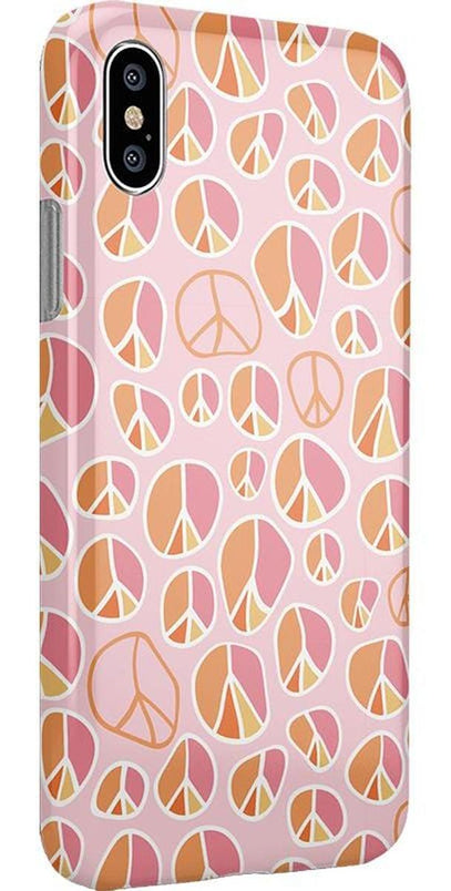 Peace Out | Groovy Peace Sign Case iPhone Case get.casely 