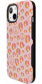 Peace Out | Groovy Peace Sign Case iPhone Case get.casely 
