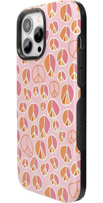 Peace Out | Groovy Peace Sign Case iPhone Case get.casely 