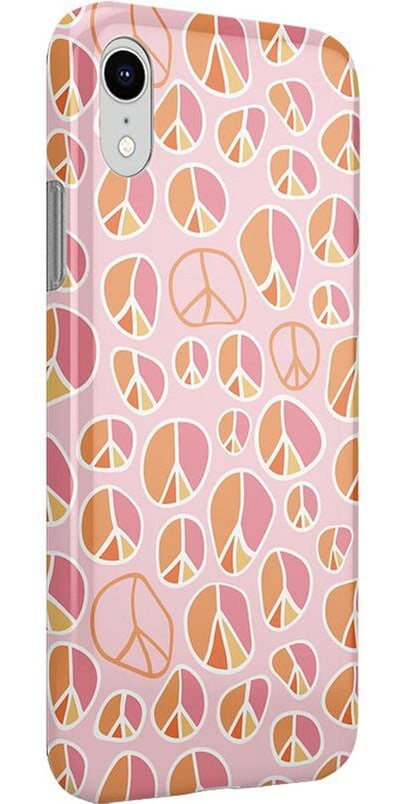 Peace Out | Groovy Peace Sign Case iPhone Case get.casely 