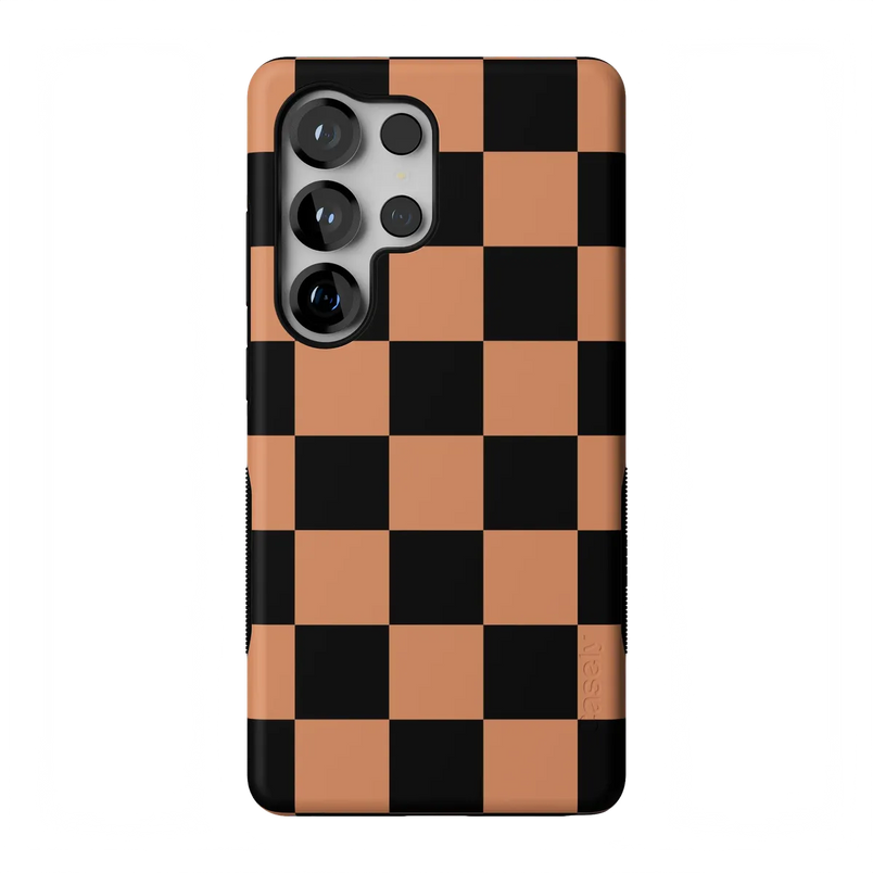 Fit Check | Black & Brown Checkerboard Case