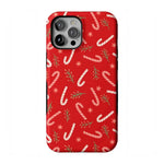 Peppermint Kiss | Candy Cane Case Phone Case Casetry Bold Flex + MagSafe® iPhone 12 Pro Max