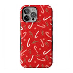 Peppermint Kiss | Candy Cane Case Phone Case Casetry Bold Flex + MagSafe® iPhone 13 Pro Max