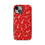 Peppermint Kiss | Candy Cane Case Phone Case Casetry Bold Flex + MagSafe® iPhone 13