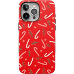 Peppermint Kiss | Candy Cane Case Phone Case Casetry Bold Flex + MagSafe® iPhone 15 Pro Max 