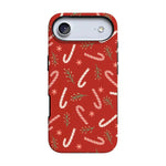 Peppermint Kiss | Candy Cane Case Phone Case Casetry Bold Flex + MagSafe® iPhone 17 Air 