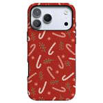 Peppermint Kiss | Candy Cane Case Phone Case Casetry Bold Flex + MagSafe® iPhone 17 Pro Max 