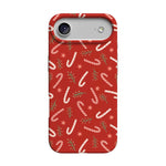 Peppermint Kiss | Candy Cane Case Phone Case Casetry Classic + MagSafe® iPhone 17 Air 