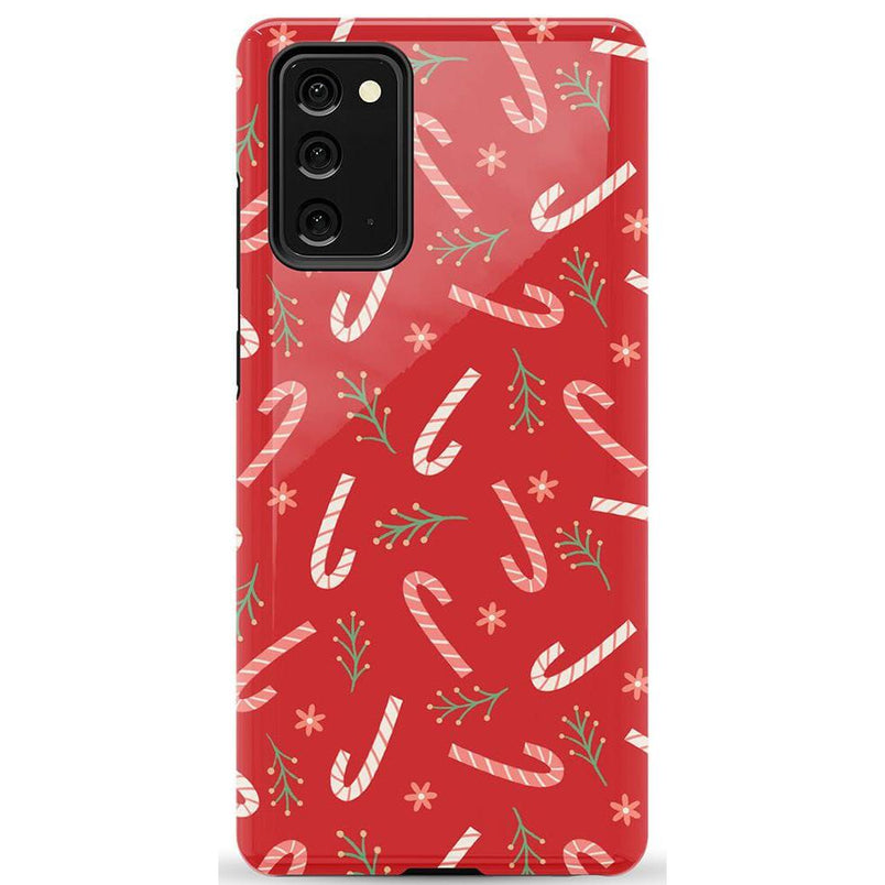 Peppermint Kiss | Candy Cane Case Phone Case Casetry Essential Galaxy Note 20