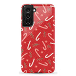 Peppermint Kiss | Candy Cane Case Phone Case Casetry Essential Galaxy S21