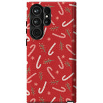 Peppermint Kiss | Candy Cane Case Phone Case Casetry Essential Galaxy S23 Ultra