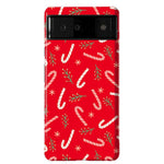 Peppermint Kiss | Candy Cane Case Phone Case Casetry Essential Google Pixel 6
