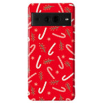 Peppermint Kiss | Candy Cane Case Phone Case Casetry Essential Google Pixel 7 Pro