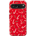 Peppermint Kiss | Candy Cane Case Phone Case Casetry Essential Google Pixel 9 Pro XL