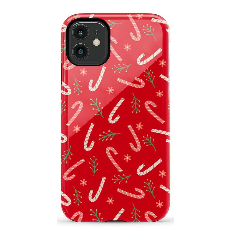 Peppermint Kiss | Candy Cane Case Phone Case Casetry Essential iPhone 11