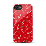 Peppermint Kiss | Candy Cane Case Phone Case Casetry Essential iPhone SE (2020 & 2022)