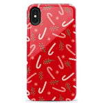 Peppermint Kiss | Candy Cane Case Phone Case Casetry Essential iPhone XS Max 