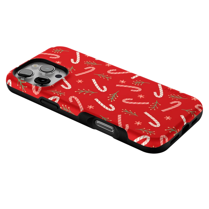 Peppermint Kiss | Candy Cane Case Phone Case Casetry 