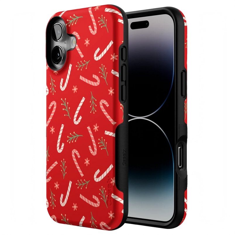 Peppermint Kiss | Candy Cane Case Phone Case Casetry 
