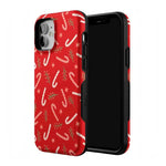 Peppermint Kiss | Candy Cane Case Phone Case Casetry 