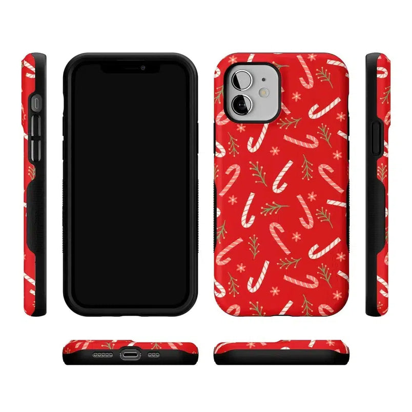 Peppermint Kiss | Candy Cane Case Phone Case Casetry 
