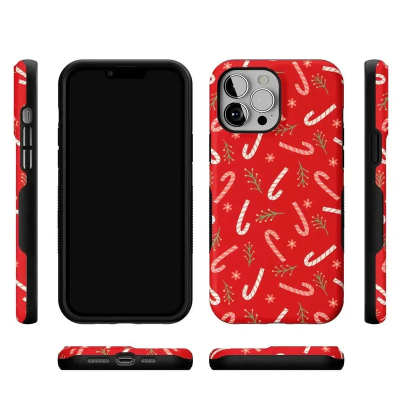 Peppermint Kiss | Candy Cane Case Phone Case Casetry 