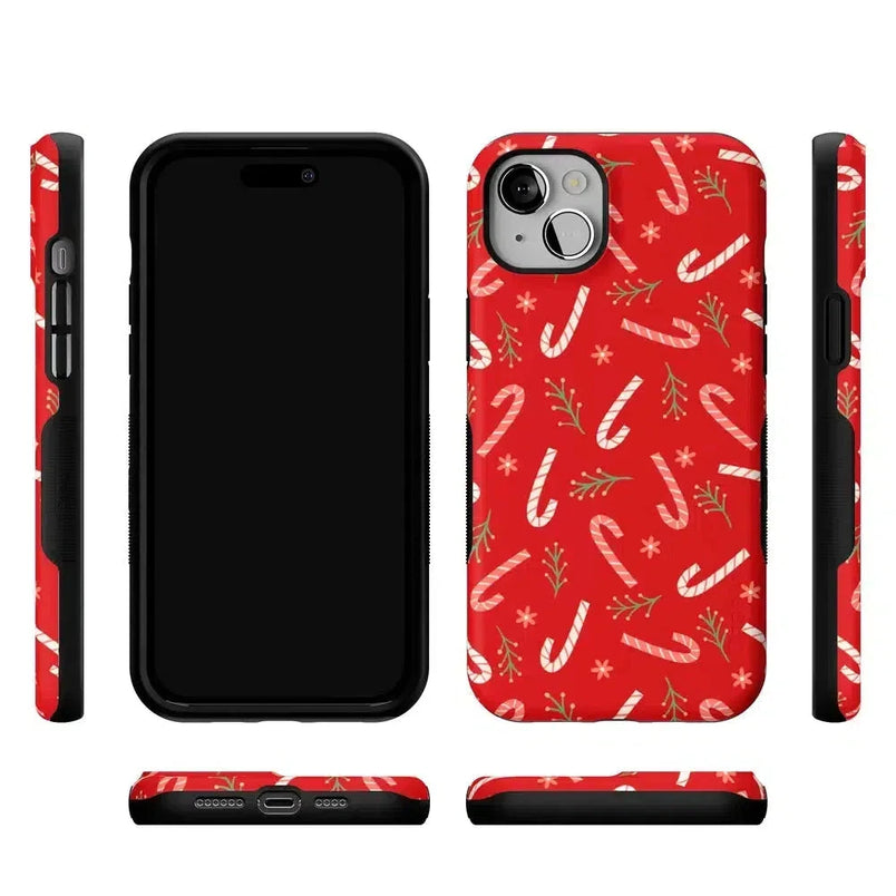Peppermint Kiss | Candy Cane Case Phone Case Casetry 
