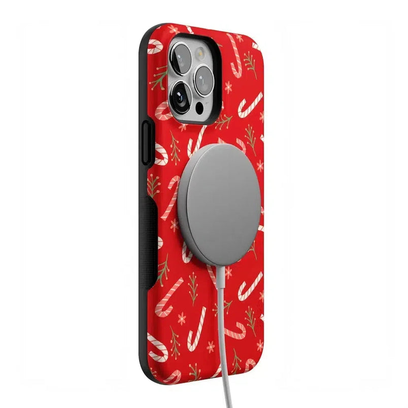Peppermint Kiss | Candy Cane Case Phone Case Casetry 