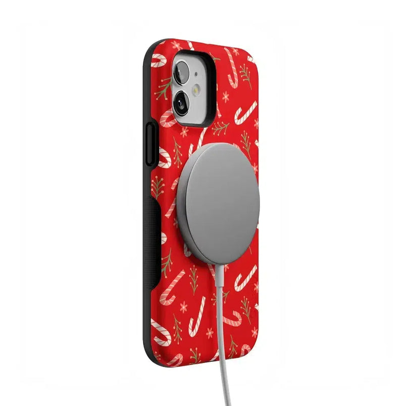 Peppermint Kiss | Candy Cane Case Phone Case Casetry 