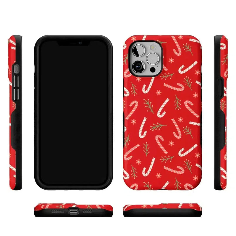 Peppermint Kiss | Candy Cane Case Phone Case Casetry 