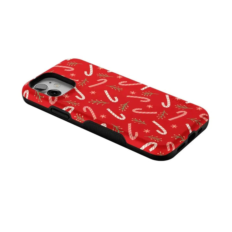 Peppermint Kiss | Candy Cane Case Phone Case Casetry 