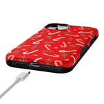 Peppermint Kiss | Candy Cane Case Phone Case Casetry 