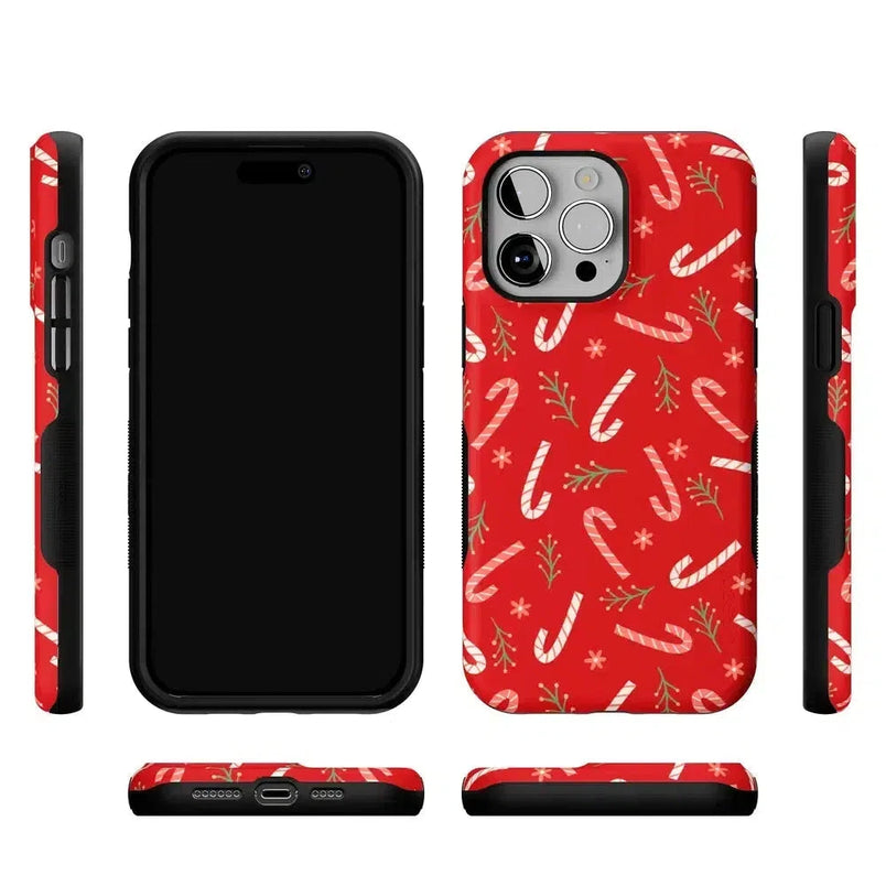 Peppermint Kiss | Candy Cane Case Phone Case Casetry 
