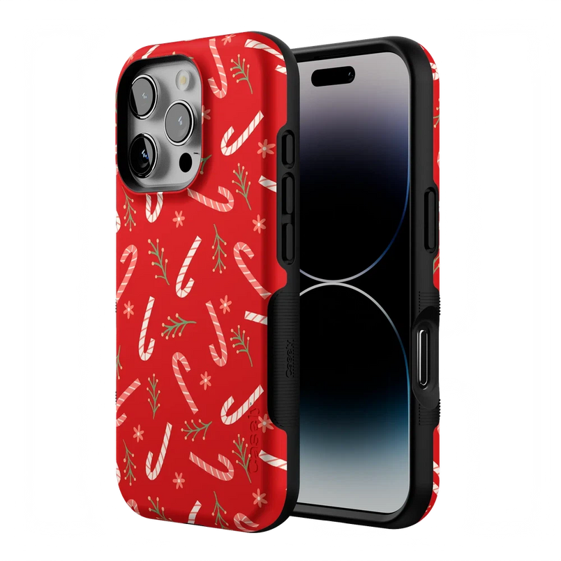 Peppermint Kiss | Candy Cane Case Phone Case Casetry 