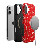 Peppermint Kiss | Candy Cane Case Phone Case Casetry 