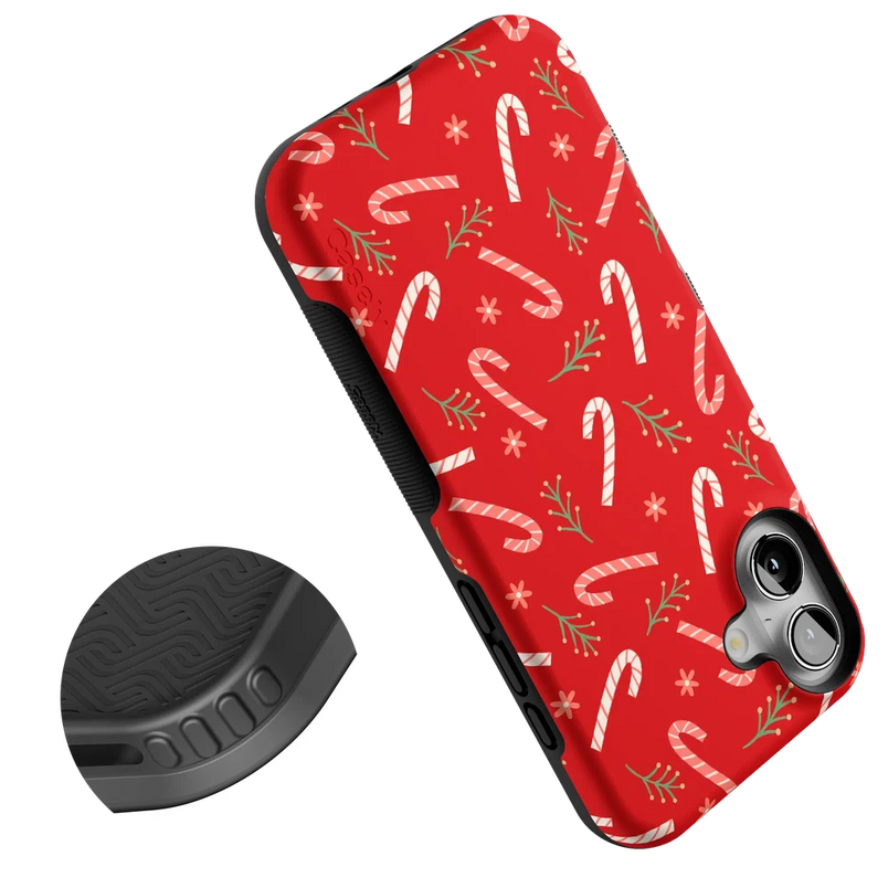 Peppermint Kiss | Candy Cane Case Phone Case Casetry 
