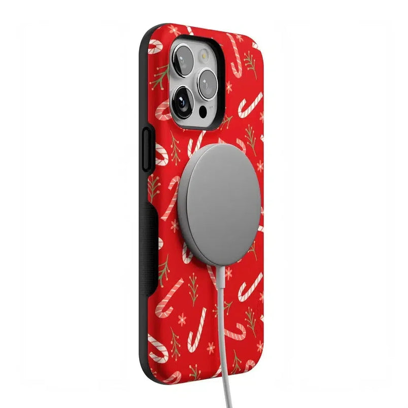 Peppermint Kiss | Candy Cane Case Phone Case Casetry 