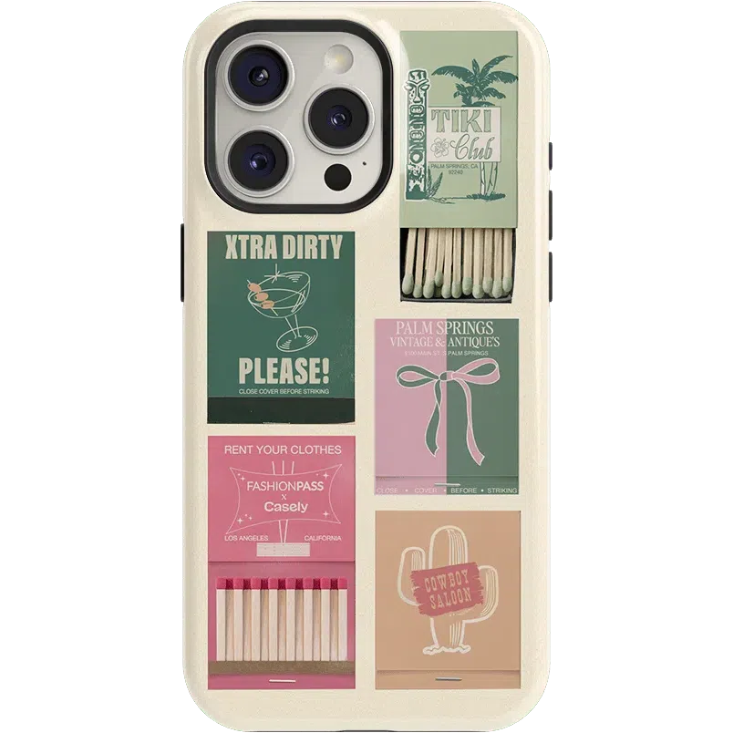 Perfect Match | FashionPass x Casely Case Phone Case Casetry Essential + MagSafe® iPhone 15 Pro Max