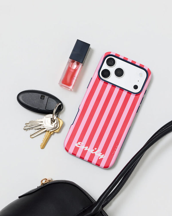 Perfect Stripes | Pink Stripes Case