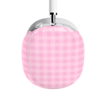 Sweet Jam | Light Pink Gingham AirPods Max Case
