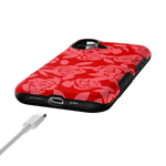 Final Rose | Red & Pink Floral Case