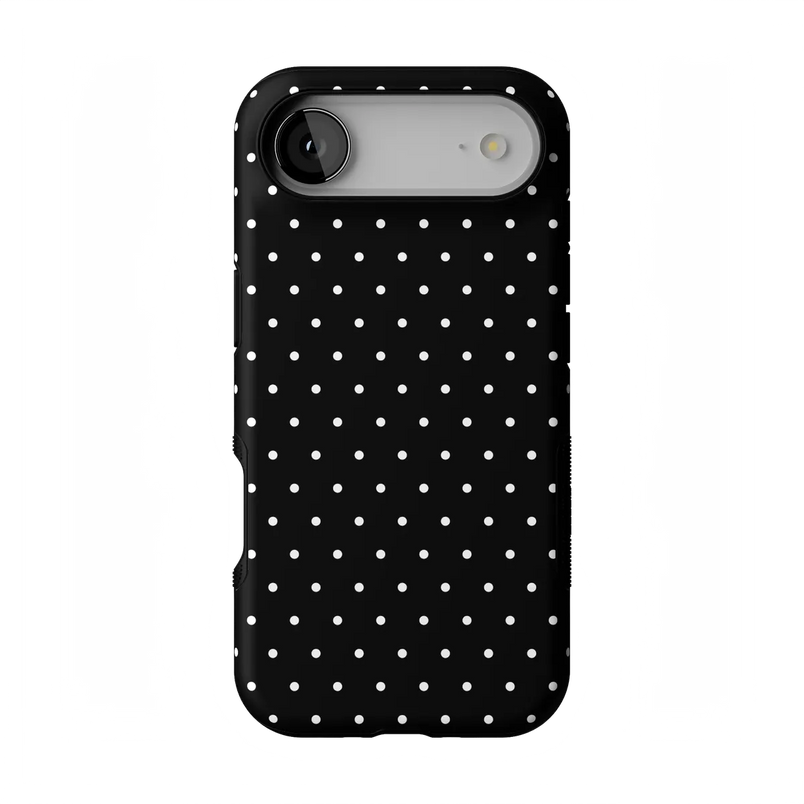 On the Dot | Black Polka Dot Case